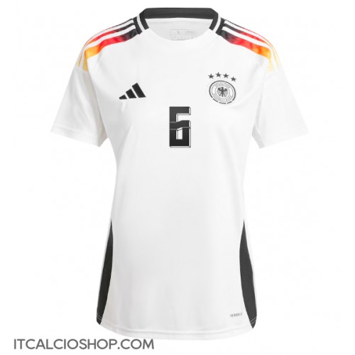 Germania Joshua Kimmich #6 Prima Maglia Femmina Europei 2024 Manica Corta